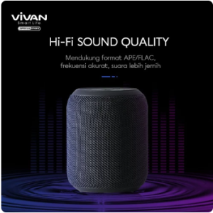 Speaker Bluetooth VIVAN Surround Sound 360° Waterproof IPX6 VS12